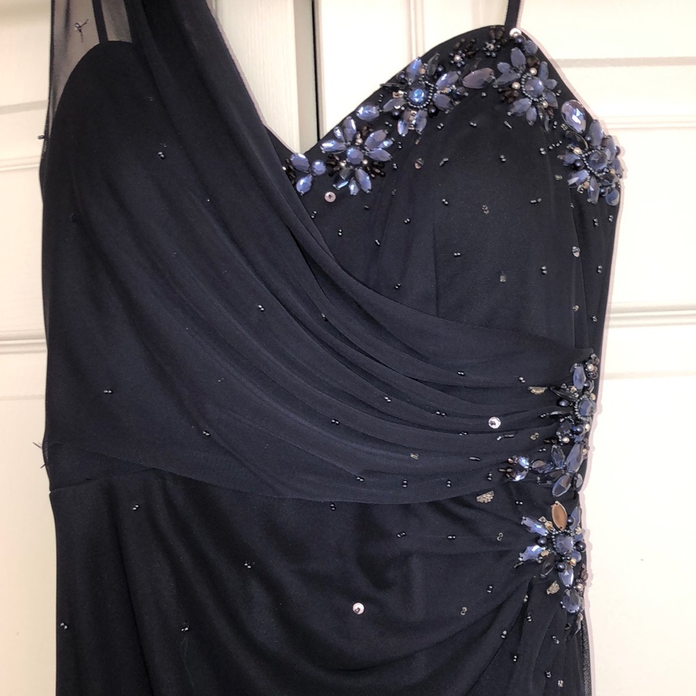 Formal navy dress